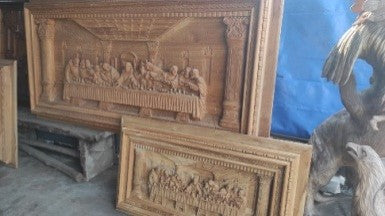 THE LAST SUPPER WOOD M SIZE