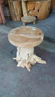 ROOT BALL CRAFT STOOL