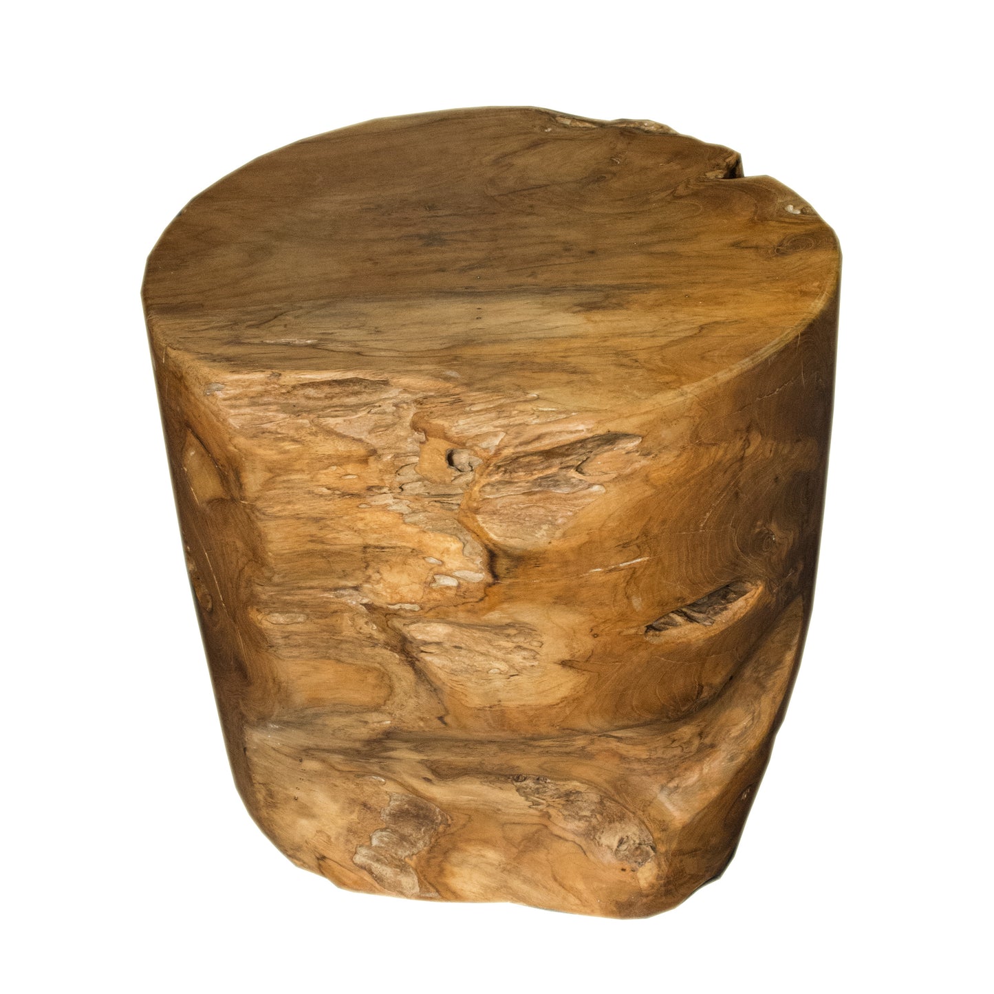 Circle Teak Stool