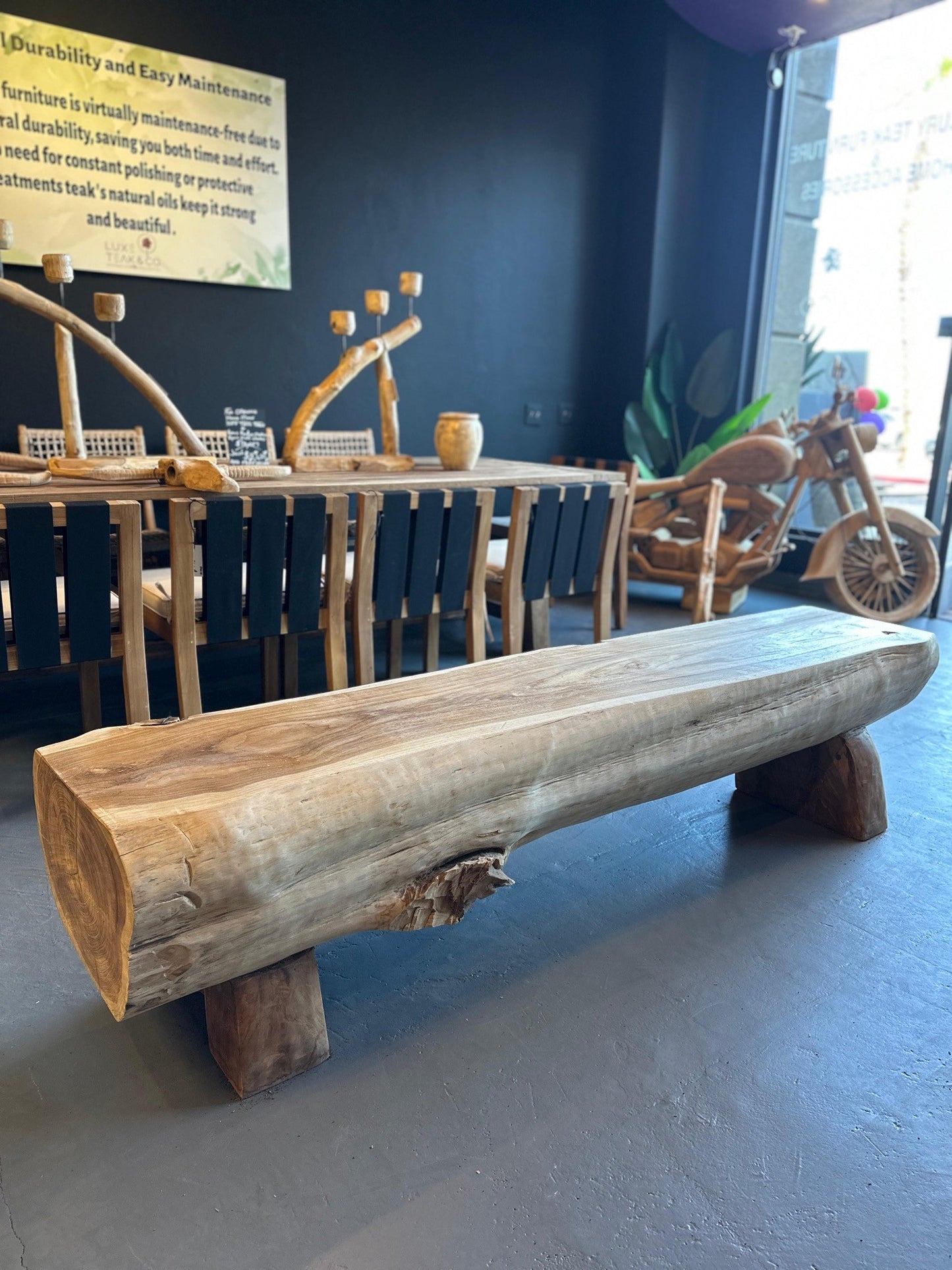 SAGA WOOD BENCH