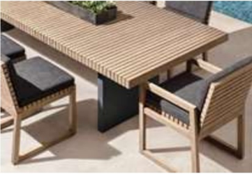 Aura Teak Dinning Set