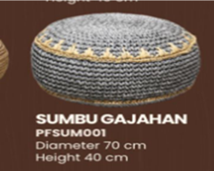 Sumbu Knit Pouf